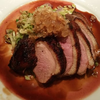 Roaring Fork - Duck breast wirh a cherry reduction - American Near Me - Scottsdale, Arizona Roaring Fork - Duck breast wirh a cherry reduction - American Near Me - Scottsdale, Arizona