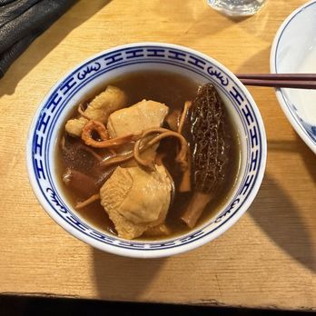 Birds of a Feather - Chicken and morel soup - Szechuan Near Me - Brooklyn, New York