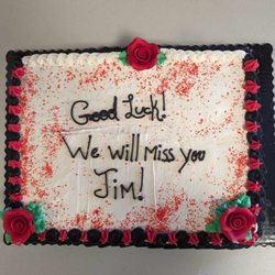 Hy-Vee - My pre ordered professionally decorated HyVee cake