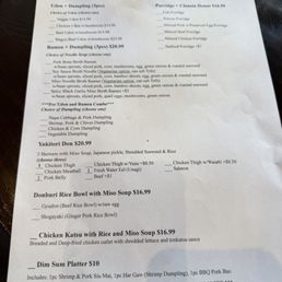 Menu June 2026