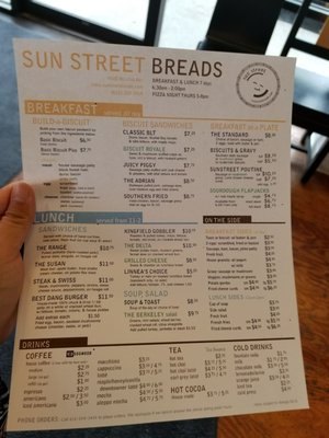 Menu photo 7 Sun Street Breads Minneapolis, MN