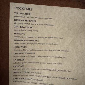 La Forêt - Cocktail list - Cocktail Bars Near Me - Denver, Colorado La Forêt - Cocktail list - Cocktail Bars Near Me - Denver, Colorado