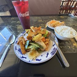 Country Garden - Home Style Tofu and Spring Rolls