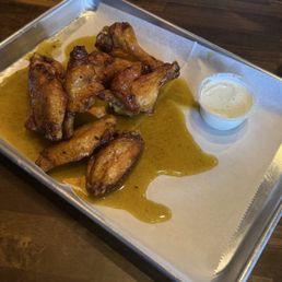 Honey lemon pepper wings Honey lemon pepper wings