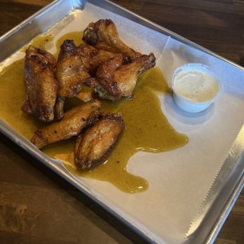 Five Bros Pizza - Honey lemon pepper wings - Pizza Near Me - Raleigh, North Carolina Five Bros Pizza - Honey lemon pepper wings - Pizza Near Me - Raleigh, North Carolina