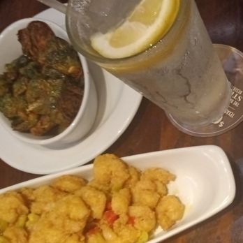 LongHorn Steakhouse - Brussel sprouts, wild west shrimp, water - Steakhouses Near Me - Houston, Texas LongHorn Steakhouse - Brussel sprouts, wild west shrimp, water - Steakhouses Near Me - Houston, Texas