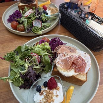 Bread, Espresso & - egg & prosciutto toast plate mou and red bean & butter toast plate mou - Cafes Near Me - Redondo Beach, California Bread, Espresso & - egg & prosciutto toast plate mou and red bean & butter toast plate mou - Cafes Near Me - Redondo Beach, California