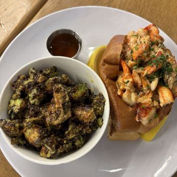 Chula Seafood Uptown - Lobster Roll with brussels sprouts - Seafood Near Me - Phoenix, Arizona