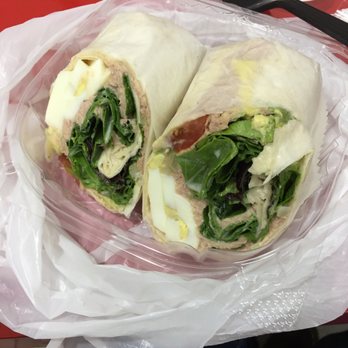 Lin Garden - I ordered a Tuna and Egg Salad Wrap from them,I would say it was so good and wet. - Salad Near Me - Flushing, New York