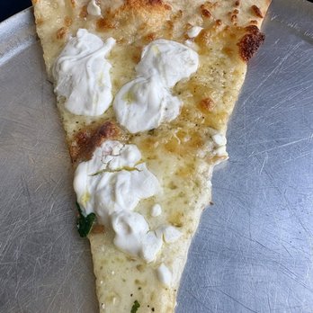 Times Square Pizzeria - White slice - Pizza Near Me - Greensboro, North Carolina Times Square Pizzeria - White slice - Pizza Near Me - Greensboro, North Carolina