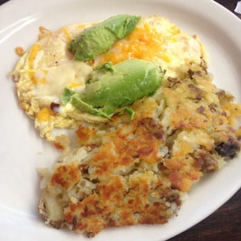 Egg Heaven Cafe - Egg Omelette (jack and cheddar) add avocado $1 extra. - Breakfast & Brunch Near Me - Long Beach, California