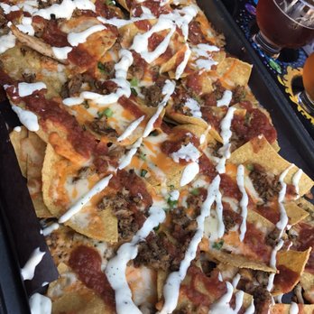 Flying Monkeys Craft Brewery - Jerk chicken nachos - Breweries Near Me - Barrie, Ontario