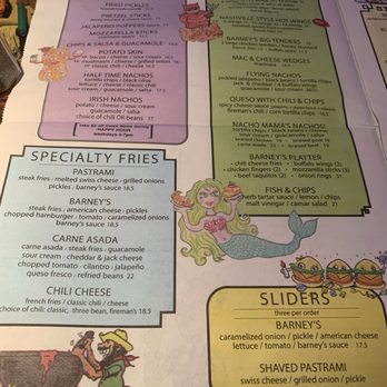 Barney's Beanery - Menu Appetizers - Breakfast & Brunch Near Me - Santa Monica, California