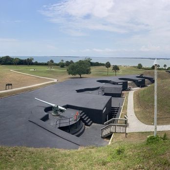 Fort Moultrie - Panoramic view of the fort - Landmarks & Historical Buildings Near Me - Sullivan's Island, South Carolina