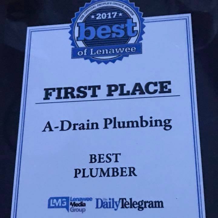 Slide of A - Drain Plumbing