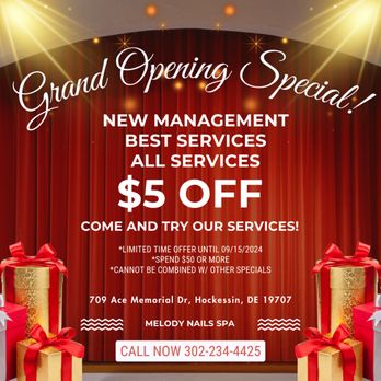 Melody Nails Spa - Nail Salons Near Me - Hockessin, Delaware