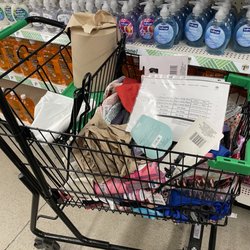 Dollar Tree - No one working on organizing