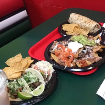 Tacos & Co - Burrito, "El Gordo", Nachos with everything, and 3 tacos - Mexican Near Me - Irvine, California