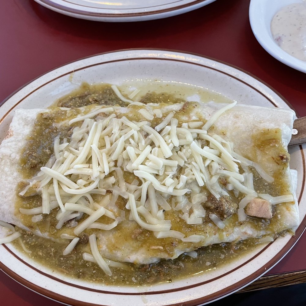 The Mayors Place - Chile Verde Burrito - Breakfast & Brunch Near Me - Nipomo, California