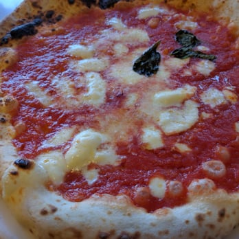 Pizzeria Napoli in Bocca - Traditional Margareta pizza. Could use more and fresher basil though. - Pizza Near Me - Naples, NA