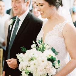The Morehead Inn - Walking down the aisle in the great room
