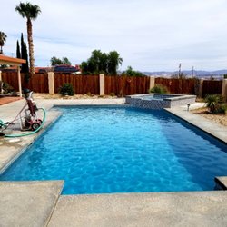 Hi-Desert Pools & Spa Service - Hi-Desert pools & Spa service dog what we do best! Keeping water perfect. Ask how we can help make your pool perfect.