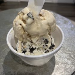 Purple Cow Ice Cream - Oreo + s'mores