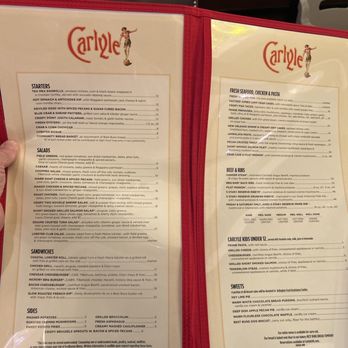 Carlyle - 2025 menu - New American Near Me - Arlington, Virginia