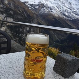 A beer with the most beautiful view in the world A beer with the most beautiful view in the world