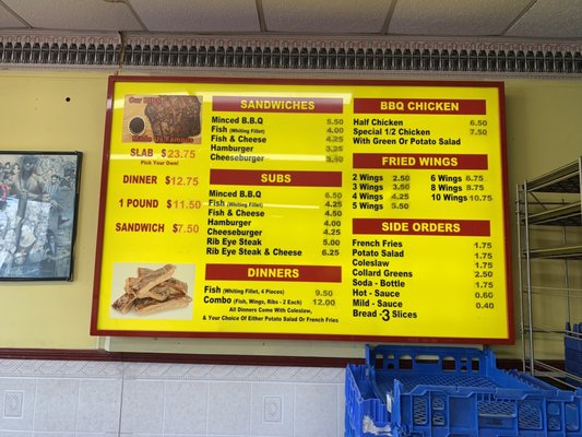 Menu photo 2 Johnny Boy Carryout Capitol Heights, MD