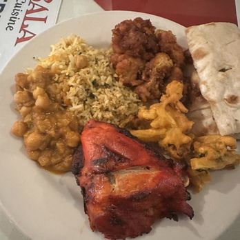 Masala Indian Cuisine - Buffet plate - Indian Near Me - Jacksonville, Florida