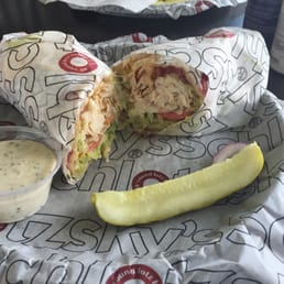 California Chick wrap with mayo on the side