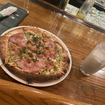 Fat Olives - Miss piggy pizza and the vanilla Italian soda - Pizza Near Me - Flagstaff, Arizona Fat Olives - Miss piggy pizza and the vanilla Italian soda - Pizza Near Me - Flagstaff, Arizona