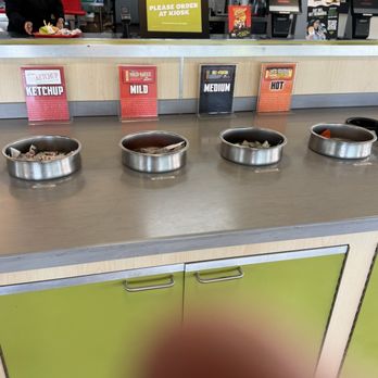 Del Taco - Hot sauce bar - Mexican Near Me - Federal Way, Washington