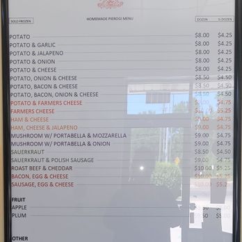 Lila's Pierogi - Menu - Polish Near Me - Livonia, Michigan Lila's Pierogi - Menu - Polish Near Me - Livonia, Michigan