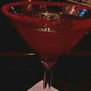Sullivan's Steakhouse - Red covered sugar rim martini (cannot remember the name) - Steakhouses Near Me - Naperville, Illinois Sullivan's Steakhouse - Red covered sugar rim martini (cannot remember the name) - Steakhouses Near Me - Naperville, Illinois