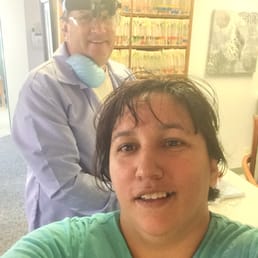 This was my after pic I'm sort of smiling ( had numbing stuff) but pain was gone and he's awesome This was my after pic I'm sort of smiling ( had numbing stuff) but pain was gone and he's awesome
