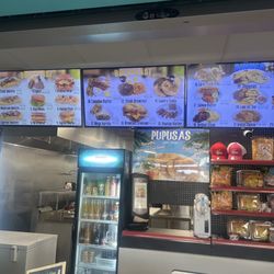 Sabor Latino Cafe & Pupuseria - The menu