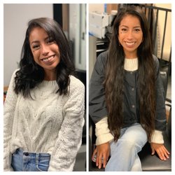 Amplify Salon - Long hair haircut by Marie