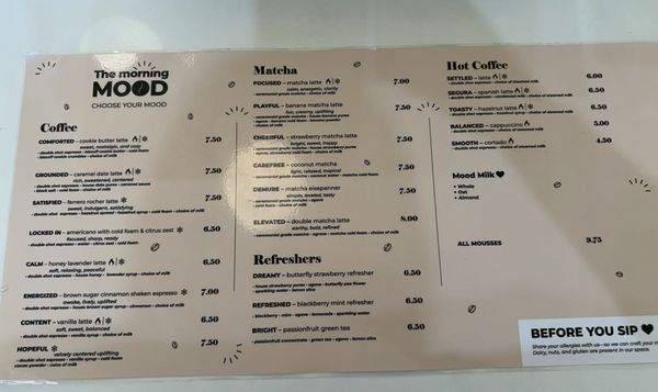 Menu photo 1 The Morning Mood Granada Hills, CA Menu photo 1 The Morning Mood Granada Hills, CA