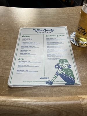 Menu photo 4 Slim Goody Sports Bar Seattle, WA Menu photo 4 Slim Goody Sports Bar Seattle, WA