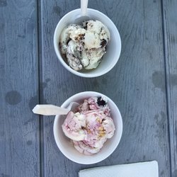 Maine Attraction - Moose tracks & Maine black bear ( small ice creams )