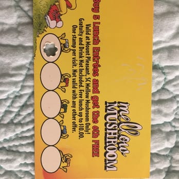 Mellow Mushroom Mount Pleasant - Lunch Card 6th Lunch Free!! - Pizza Near Me - Mount Pleasant, South Carolina