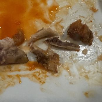 Blue Goose - why would the kitchen serve a broken wing??? - New American Near Me - St. Clair Shores, Michigan