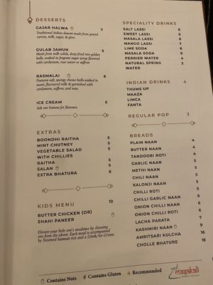 Menu photo 4 Masakali Indian cuisine Ottawa, ON