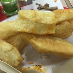 Fried cassava root (yuca) Fried cassava root (yuca)