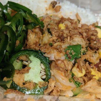 Poke Me - Large Shrimp, Octo, Albacore Poke bowl. - Hawaiian Near Me - Irvine, California Poke Me - Large Shrimp, Octo, Albacore Poke bowl. - Hawaiian Near Me - Irvine, California