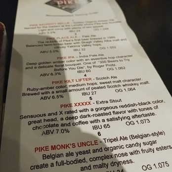 Pike Brewing Company - Beer Flight - Brewpubs Near Me - Seattle, Washington Pike Brewing Company - Beer Flight - Brewpubs Near Me - Seattle, Washington