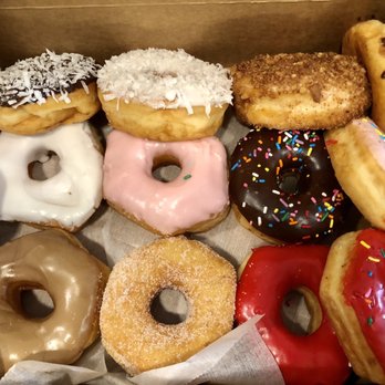 Shipley Do-Nuts - a variety of donuts in a box - Donuts Near Me - Katy, Texas
