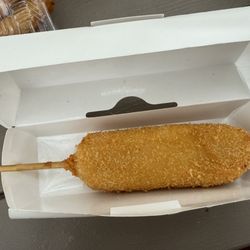Takoyatea - Mozzarella corndog